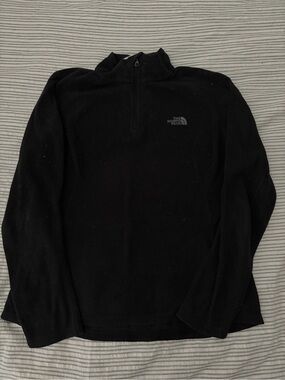 The North Face Black Half-Zip Fleece Sweater
